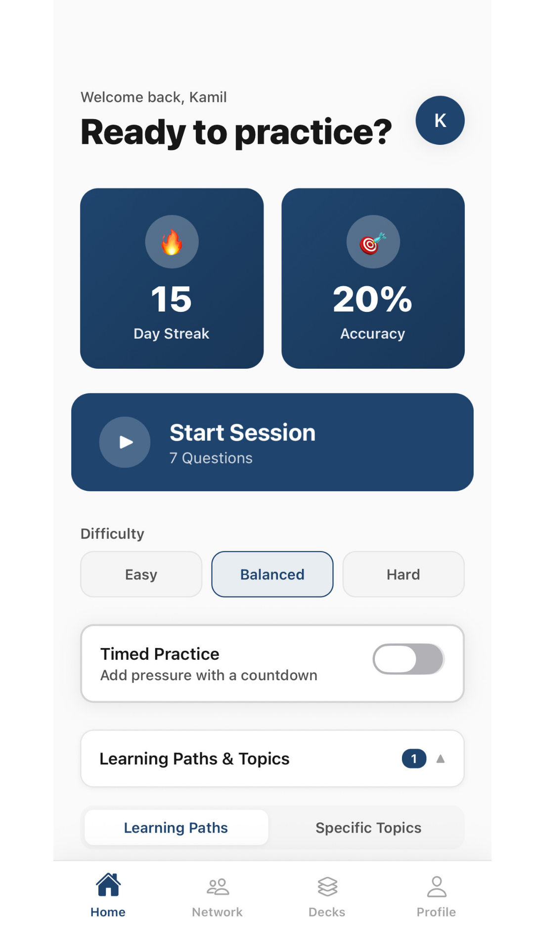 Prepd App Screenshot